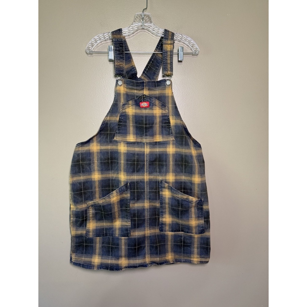 Women's Vintage Dickies Overall Mini Dress Size 1X